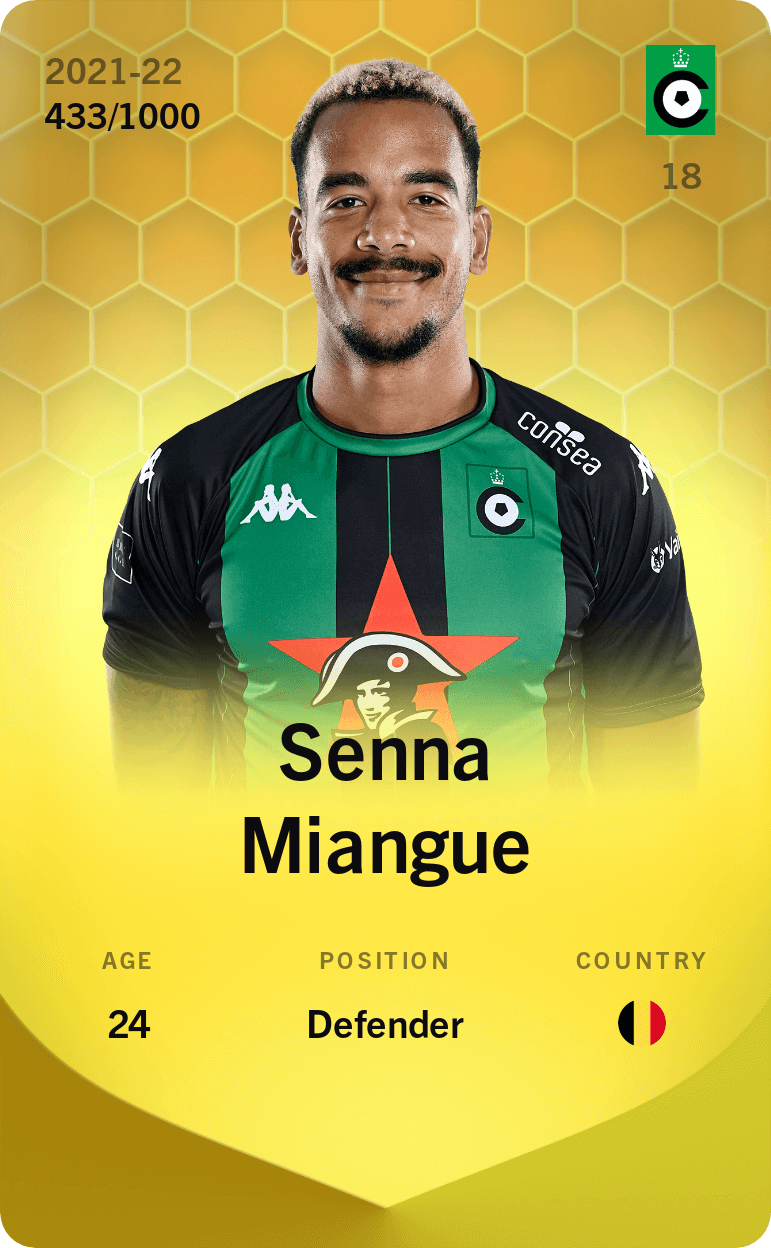Senna Miangue 2021-22 • Limited 433/1000