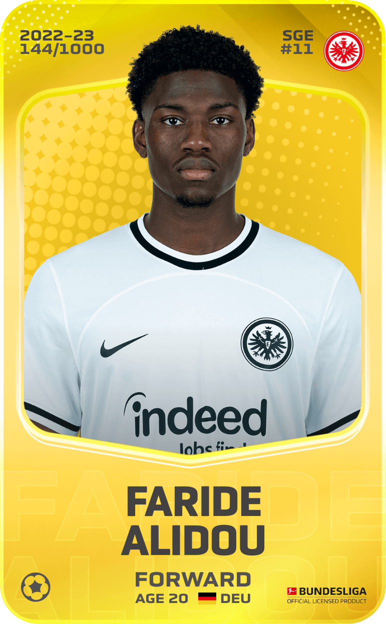 Faride Alidou 2022-23 • Limited 144/1000