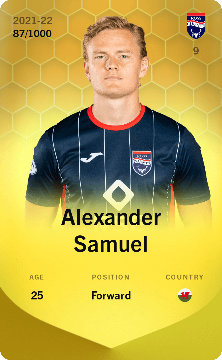 Alexander Samuel 2021-22 • Limited 87/1000