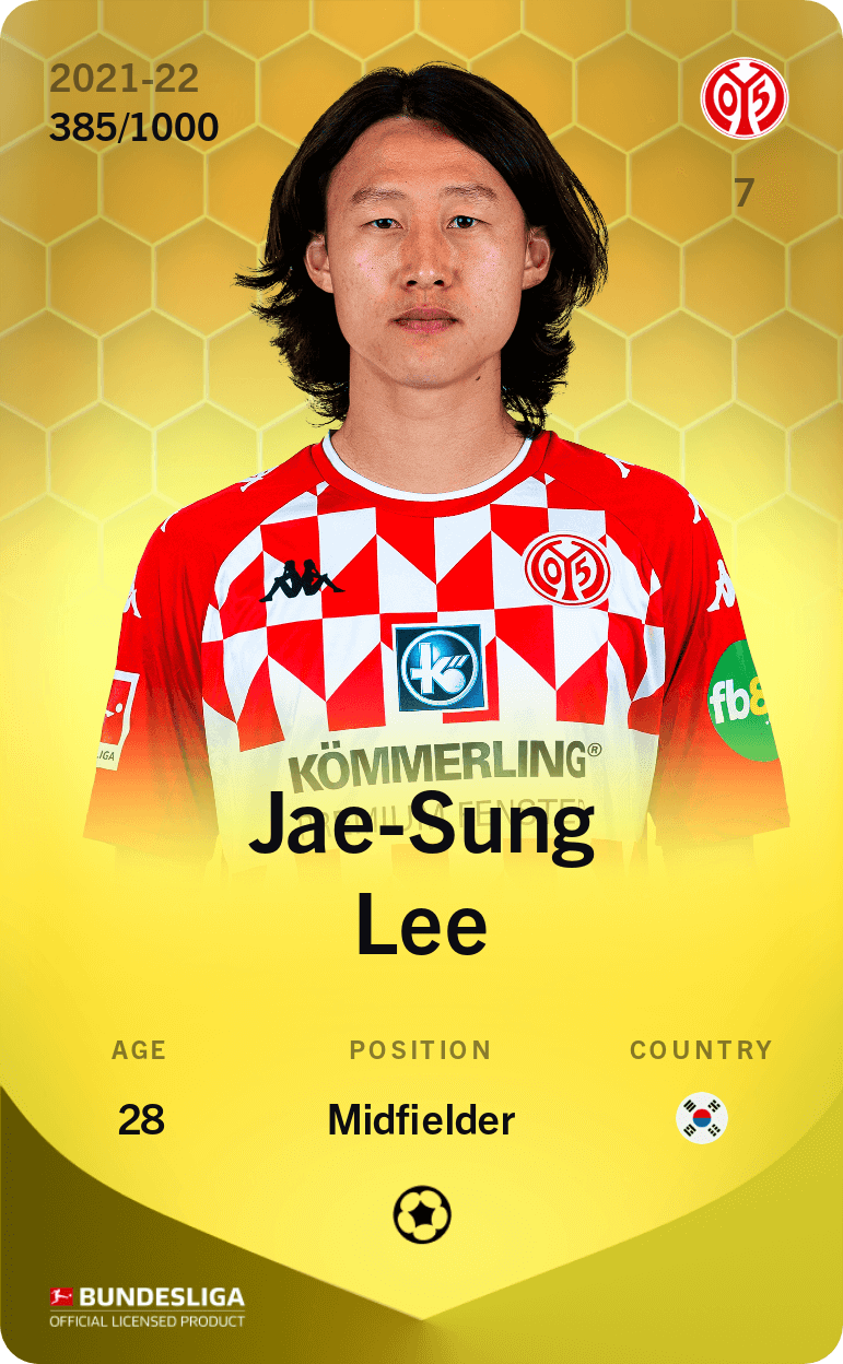 Jae-Sung Lee  2021-22 • Limited 385/1000