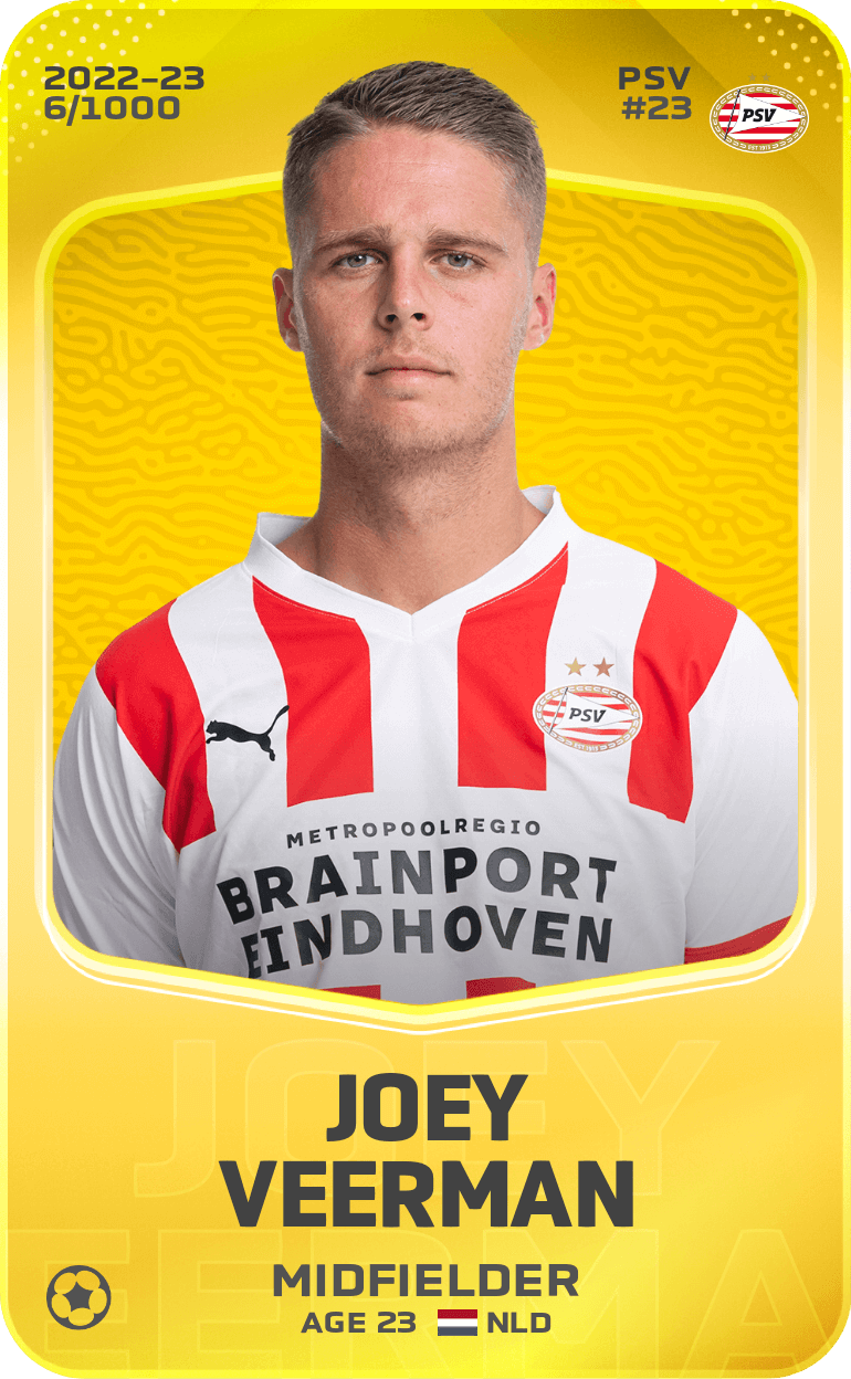 Joey Veerman 2022-23 • Limited 6/1000