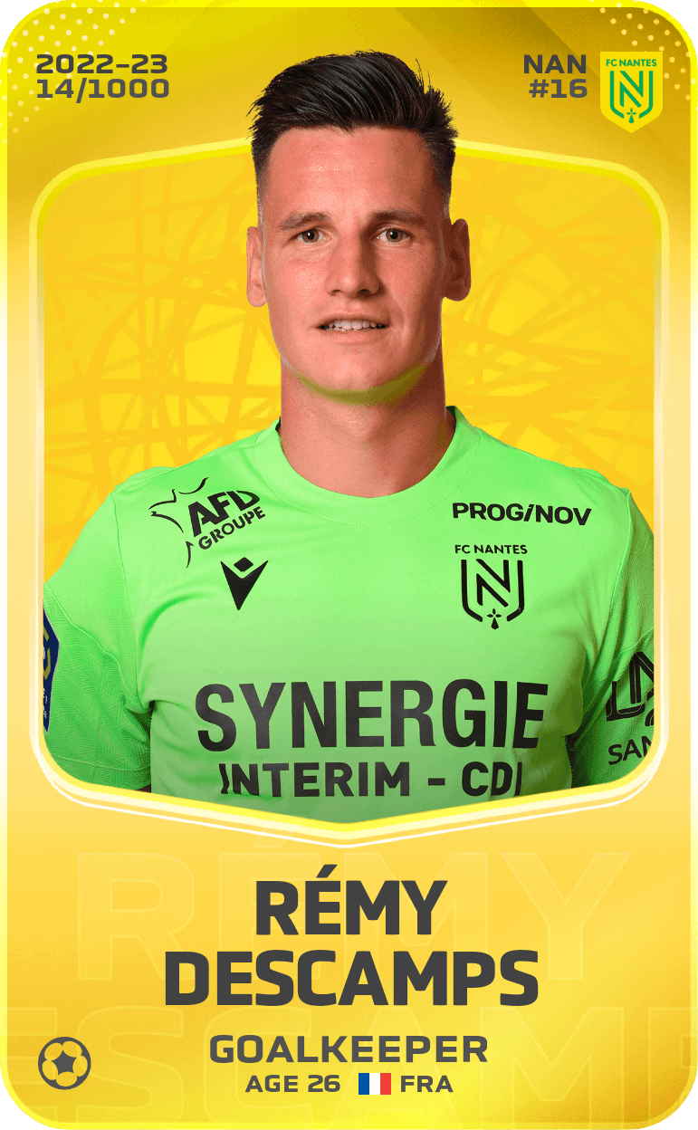 Rémy Descamps 2022-23 • Limited 14/1000