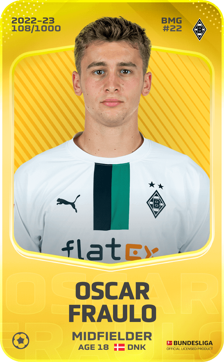 Oscar Fraulo 2022-23 • Limited 108/1000