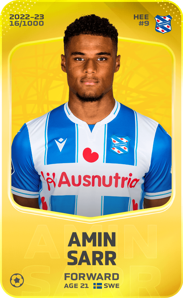 Amin Sarr 2022-23 • Limited 16/1000