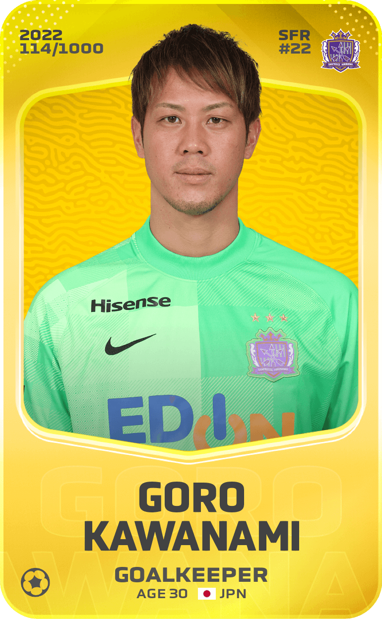 Goro Kawanami 2022-23 • Limited 114/1000