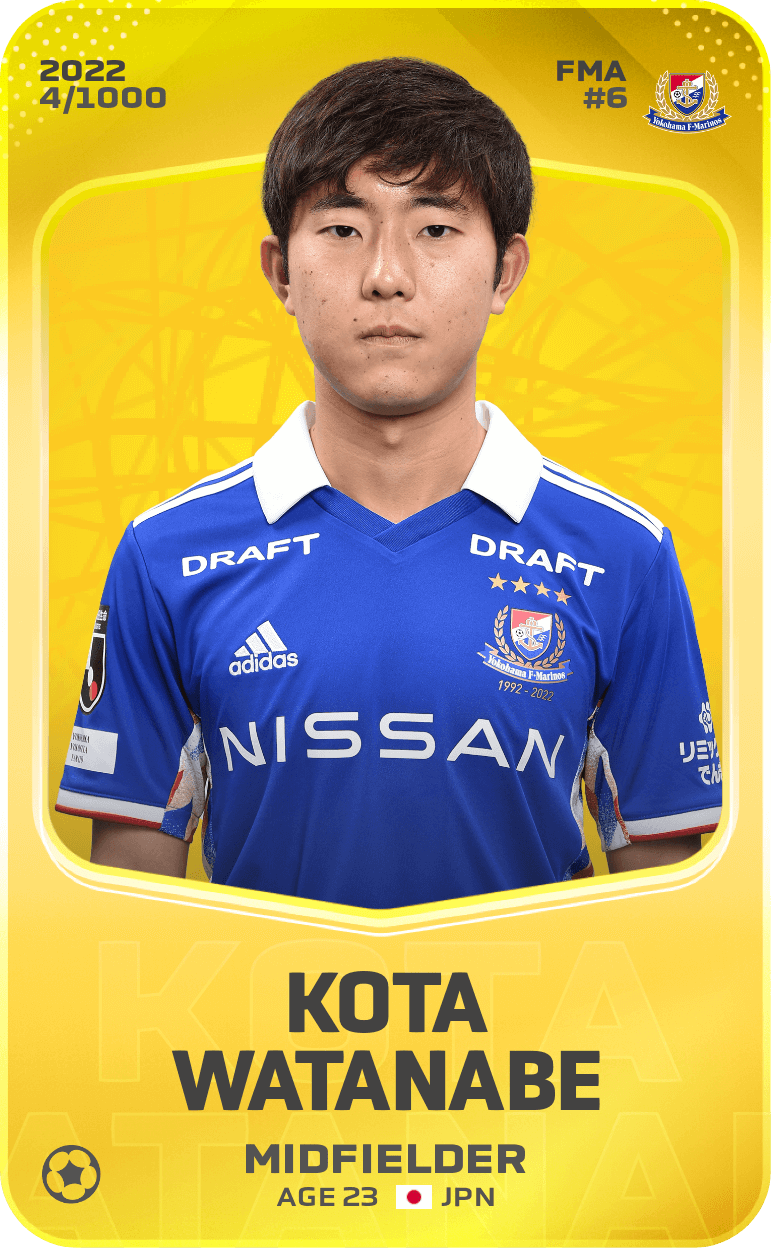 Kota Watanabe 2022-23 • Limited 4/1000