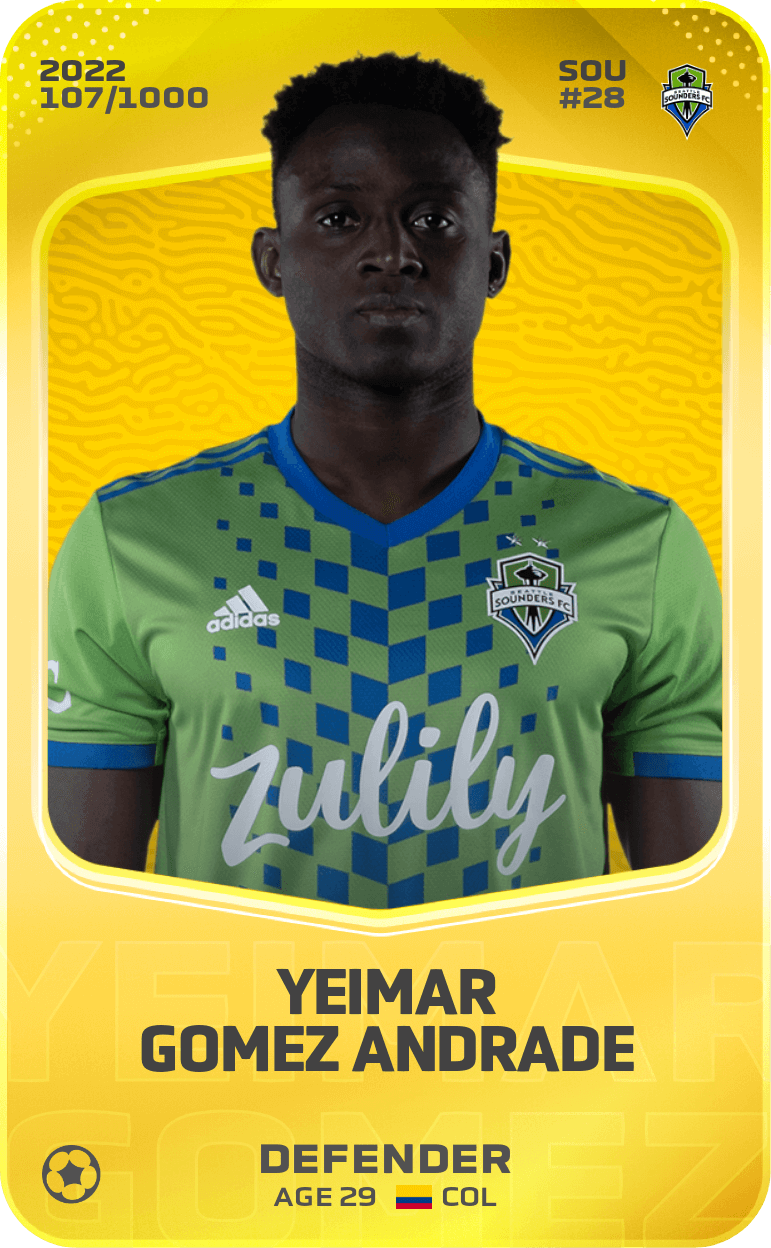 Yeimar Gomez Andrade 2022-23 • Limited 107/1000