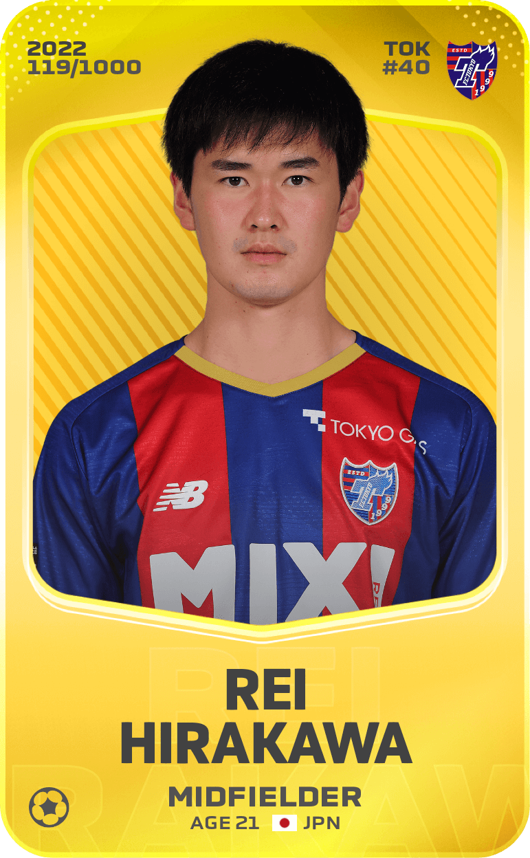 Rei Hirakawa 2022-23 • Limited 119/1000