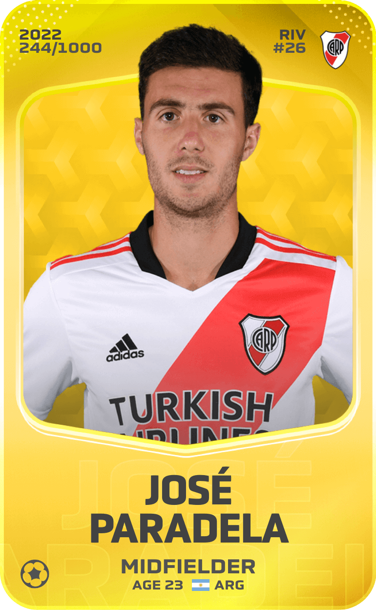 José Paradela 2022-23 • Limited 244/1000