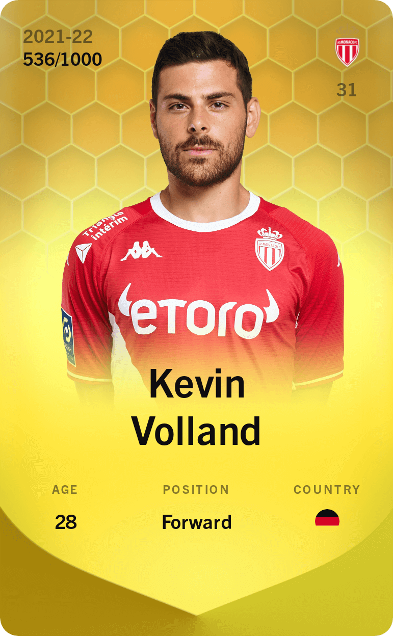 Kevin Volland 2021-22 • Limited 536/1000