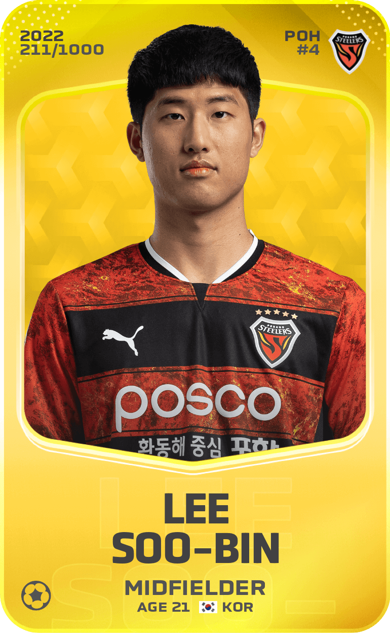 Lee Soo-Bin 2022-23 • Limited 211/1000