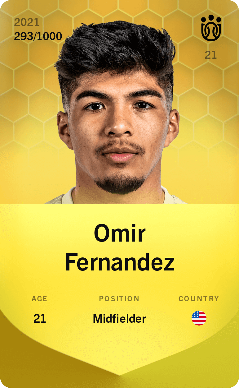Omir Fernandez 2021-22 • Limited 293/1000