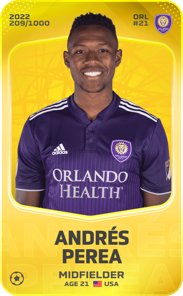 Andrés Perea 2022-23 • Limited 209/1000