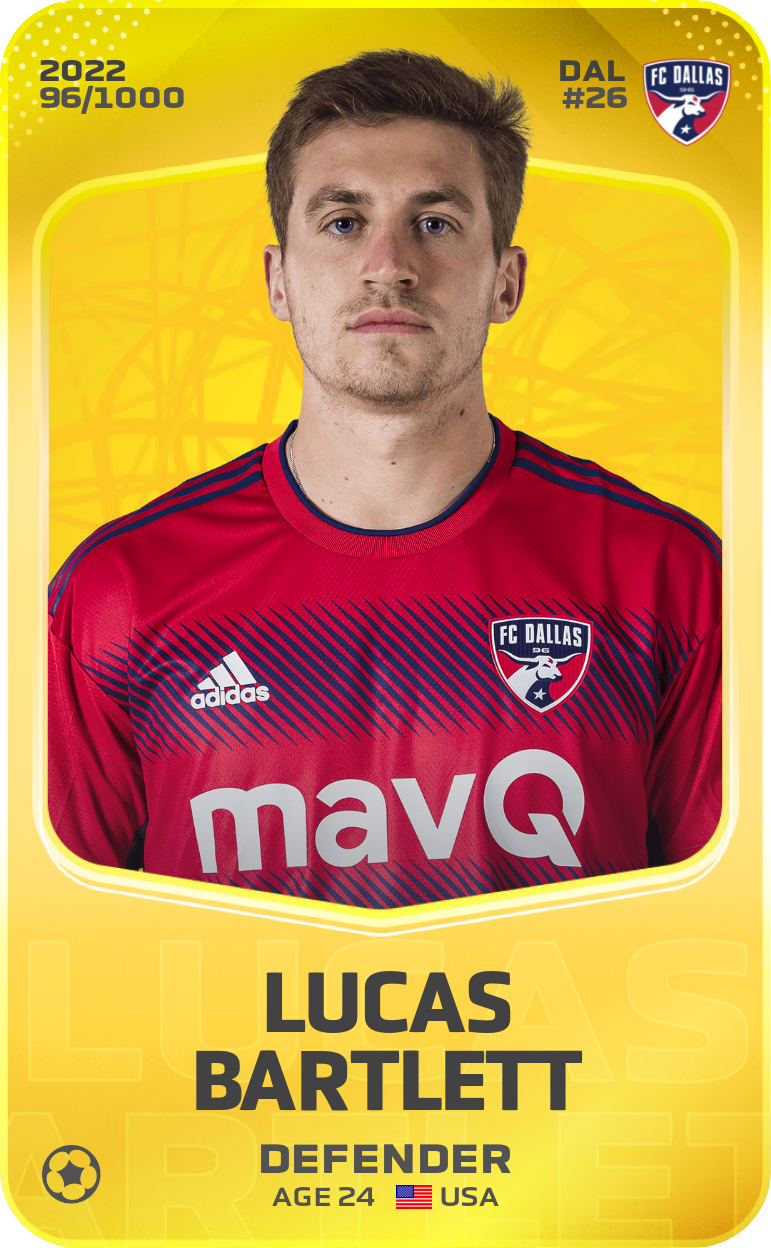 Sorare - Sorare Official - Lucas Bartlett 2022-23 • Limited 96/1000 - NFT # 73981110338057545431982627289027357870171755941678155735261830421581178236088