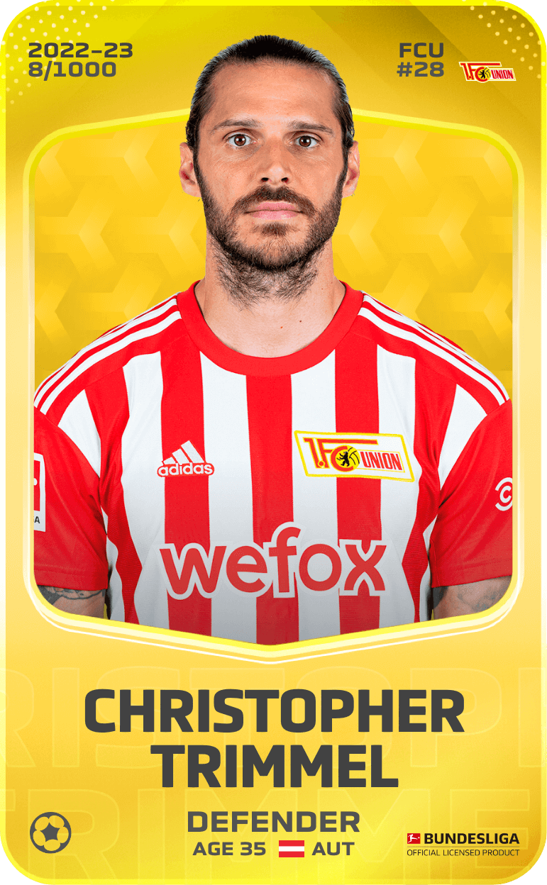 Christopher Trimmel 2022-23 • Limited 8/1000