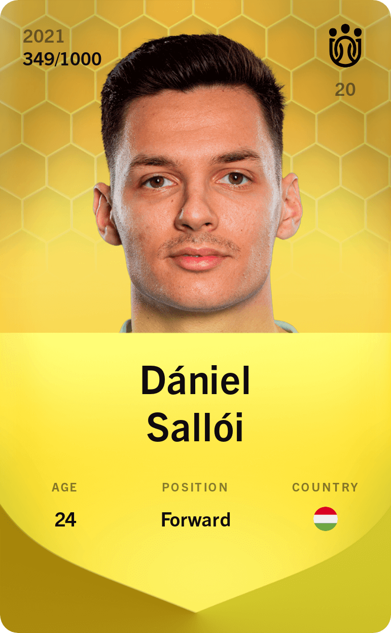 Dániel Sallói 2021-22 • Limited 349/1000