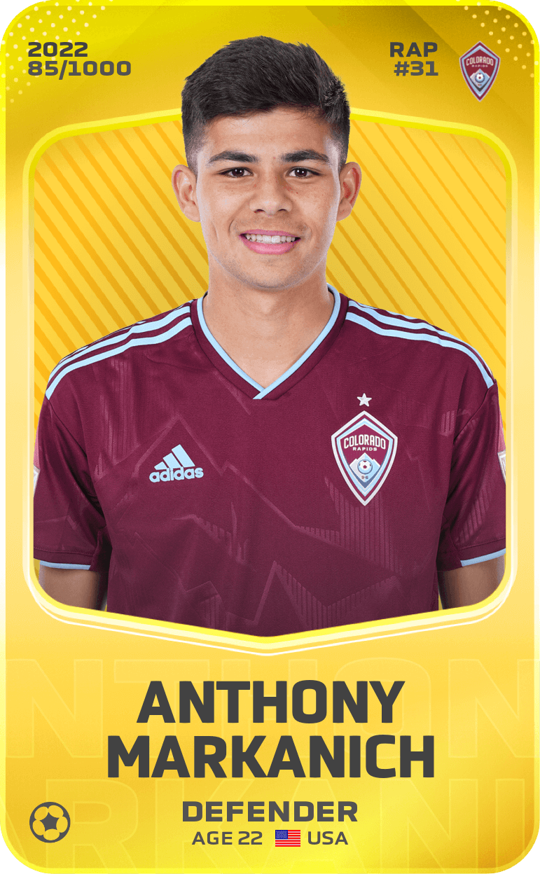 Anthony Markanich 2022-23 • Limited 85/1000