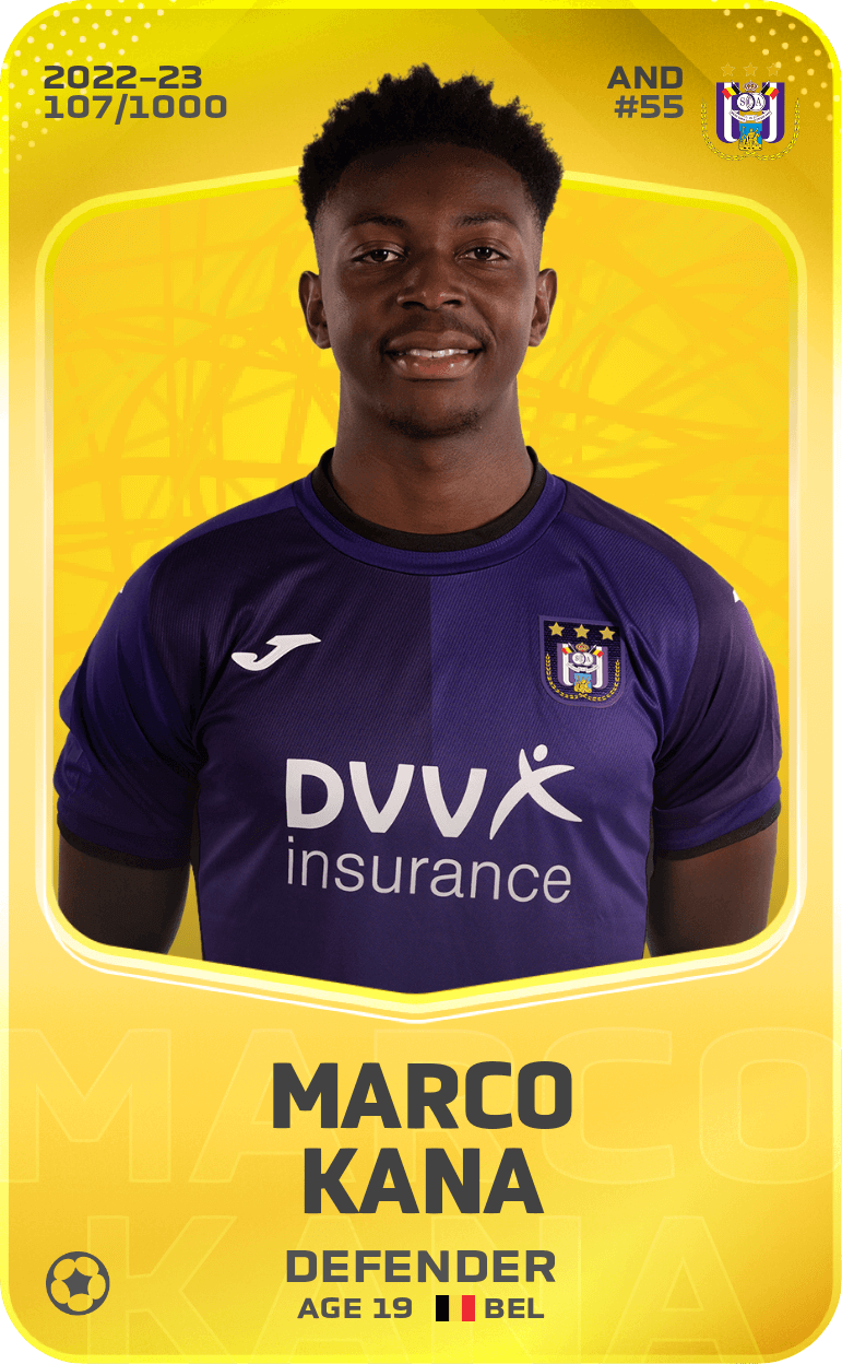 Marco Kana 2022-23 • Limited 107/1000