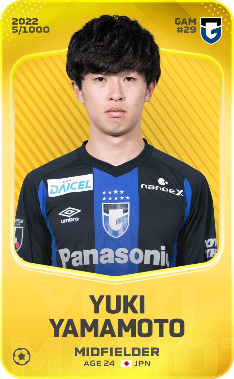 Yuki Yamamoto 2022-23 • Limited 5/1000