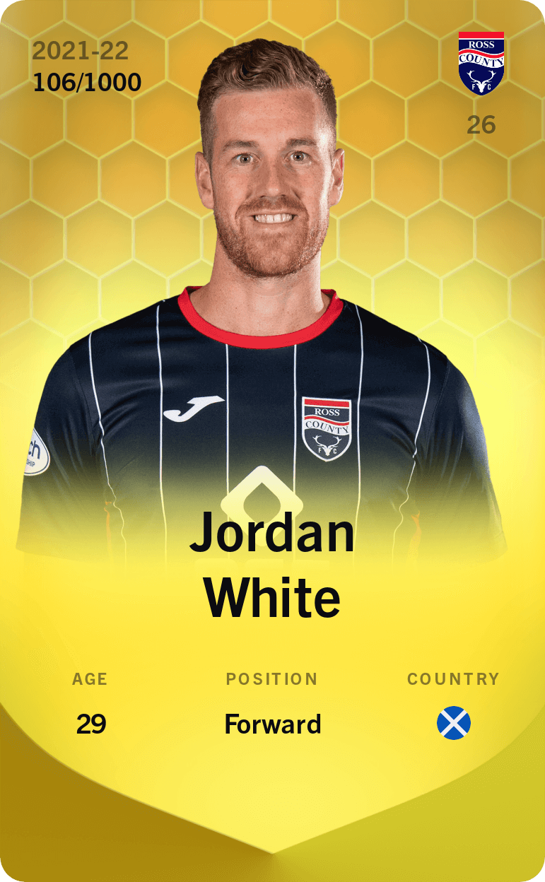 Jordan White 2021-22 • Limited 106/1000