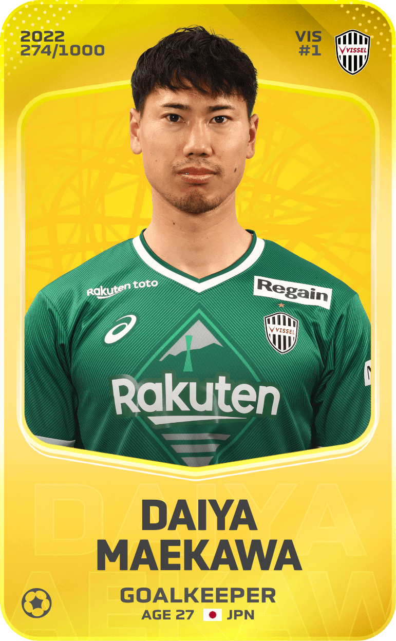 Daiya Maekawa 2022-23 • Limited 274/1000