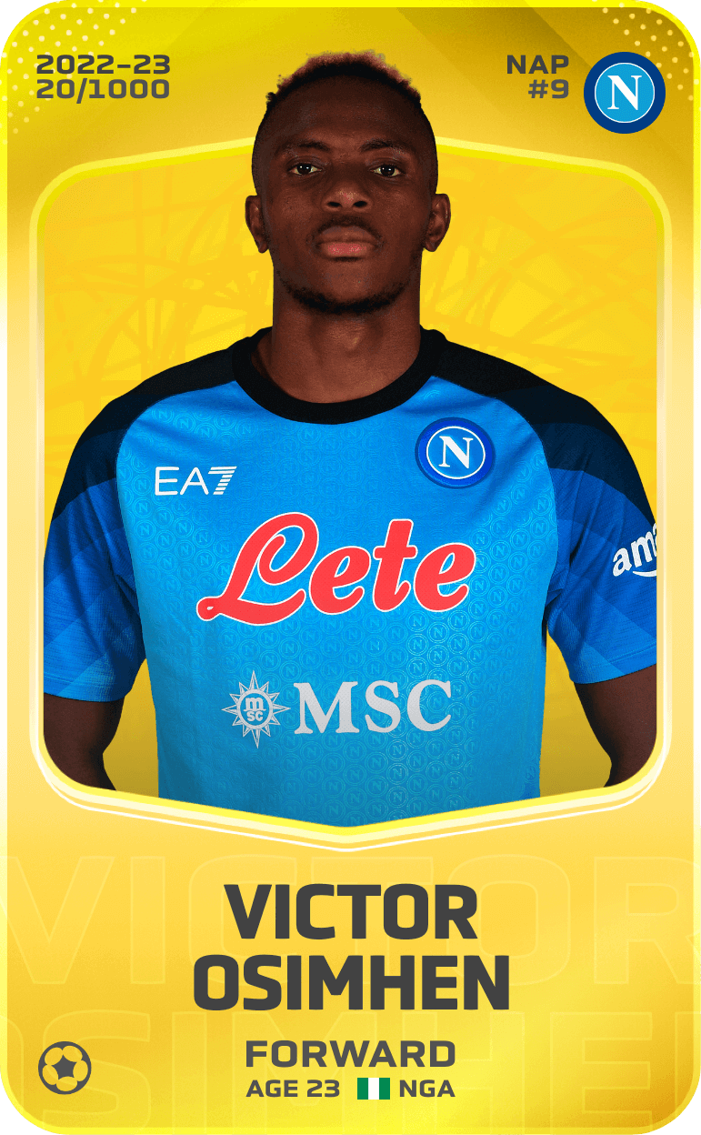 Victor Osimhen 2022-23 • Limited 20/1000