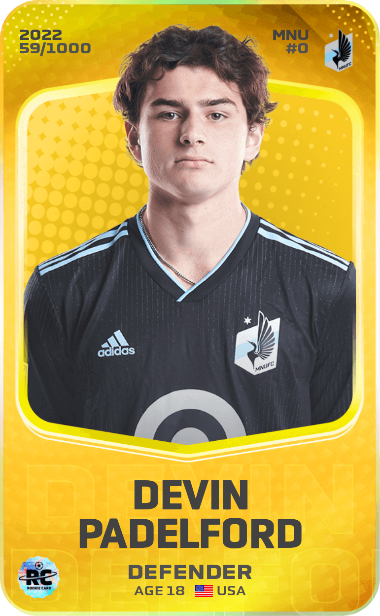 Devin Padelford 2022-23 • Limited 59/1000