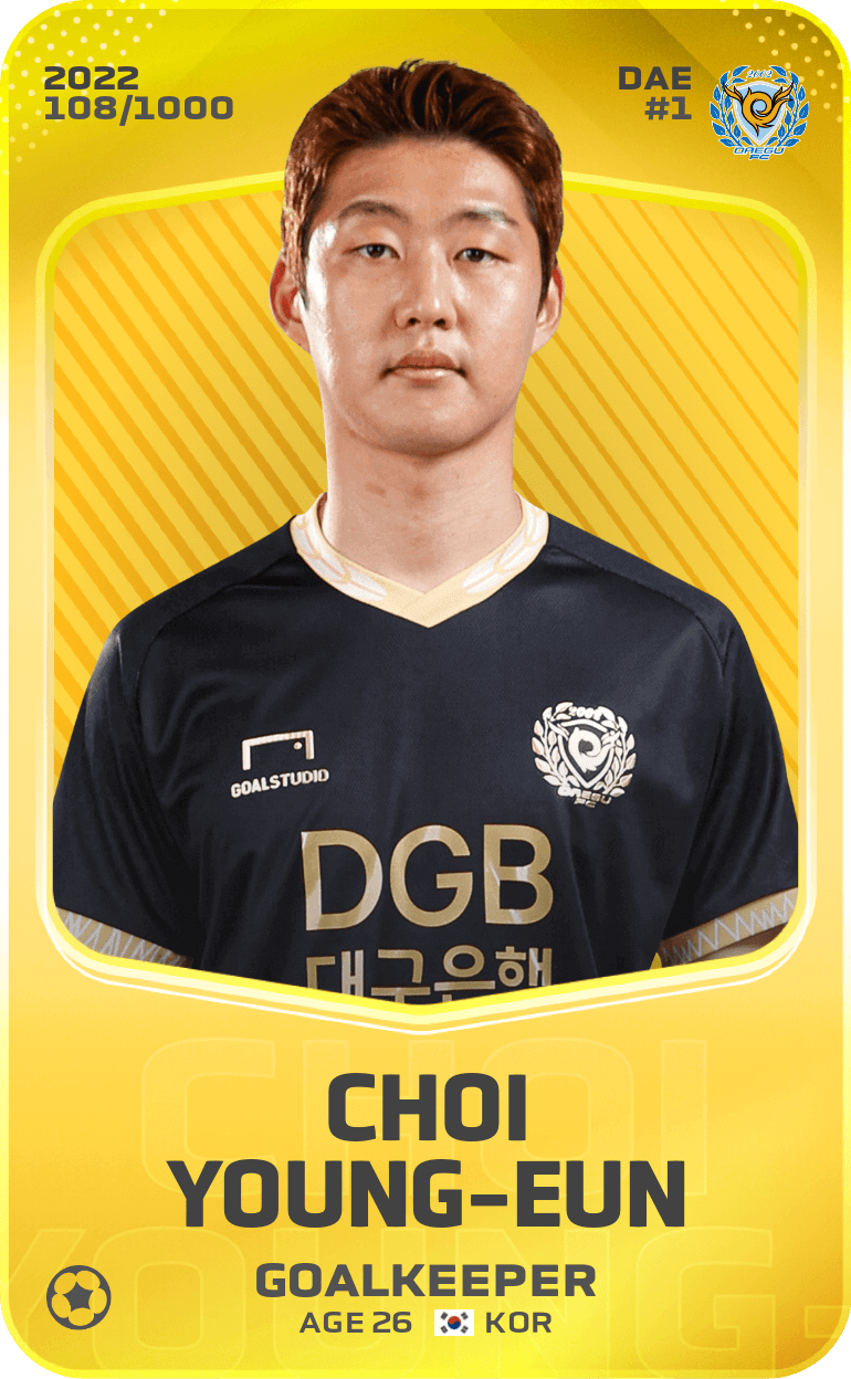 Choi Young-Eun 2022-23 • Limited 108/1000