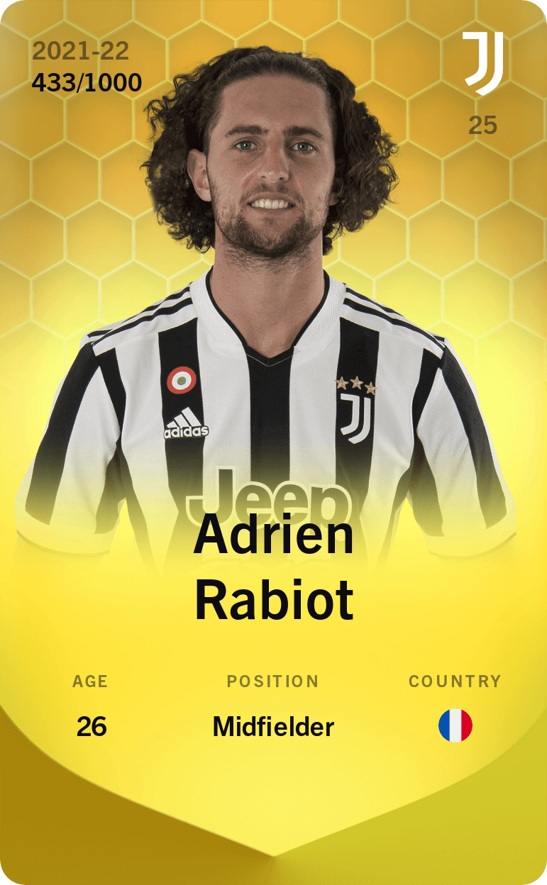 Adrien Rabiot 2021-22 • Limited 433/1000