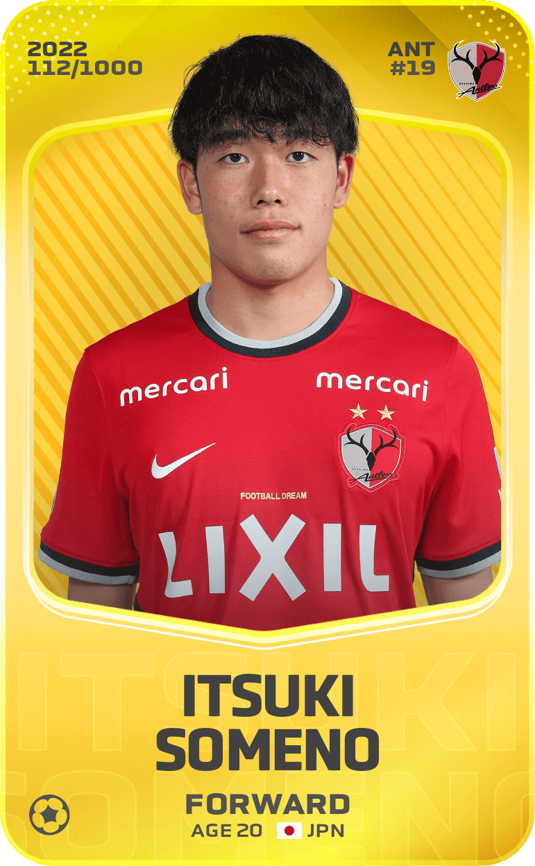 Itsuki Someno 2022-23 • Limited 112/1000