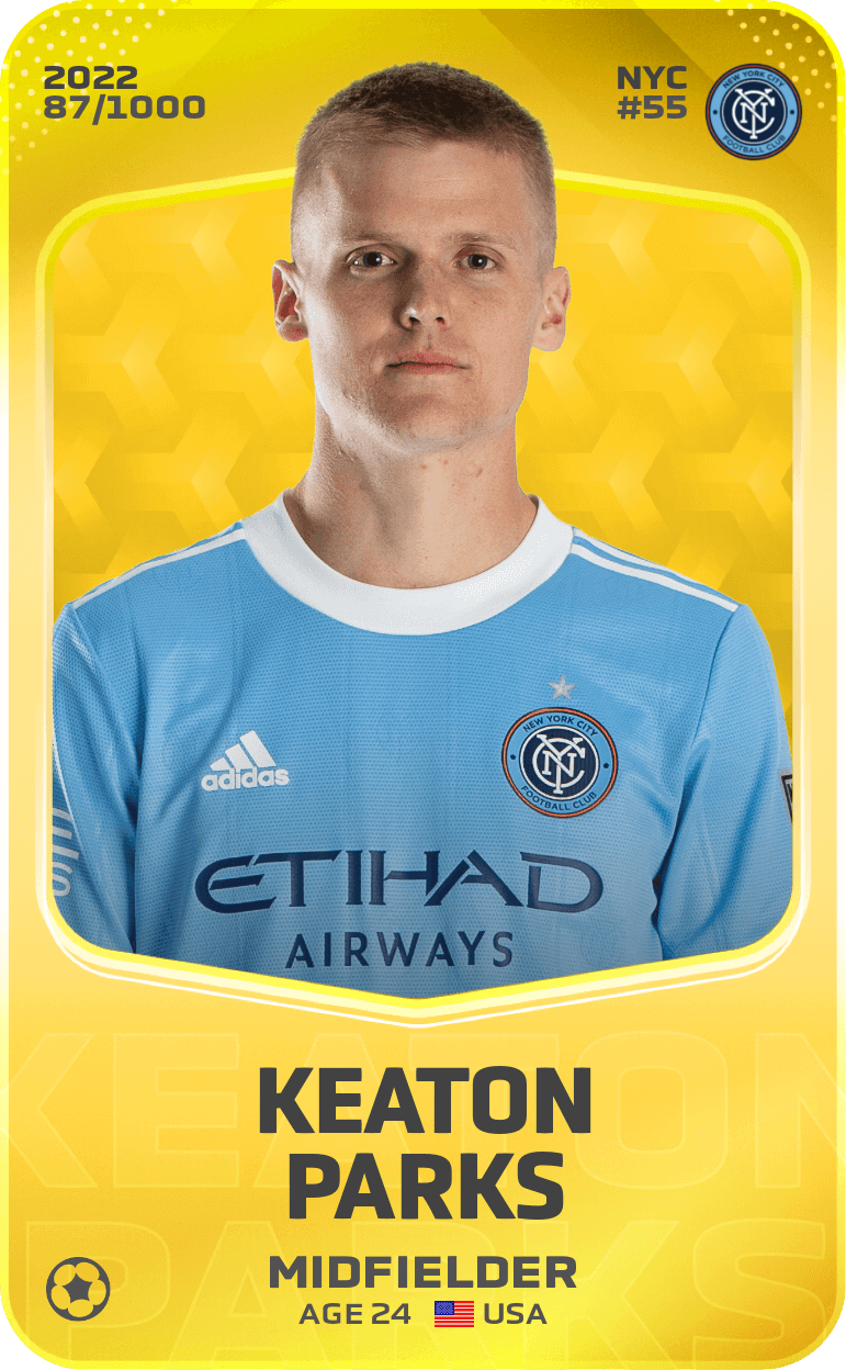 Keaton Parks 2022-23 • Limited 87/1000
