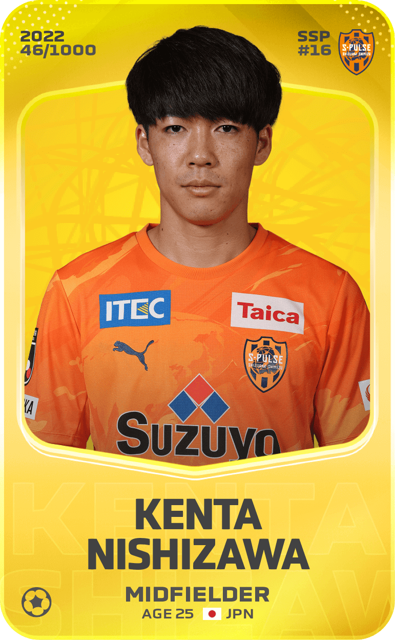 Kenta Nishizawa 2022-23 • Limited 46/1000