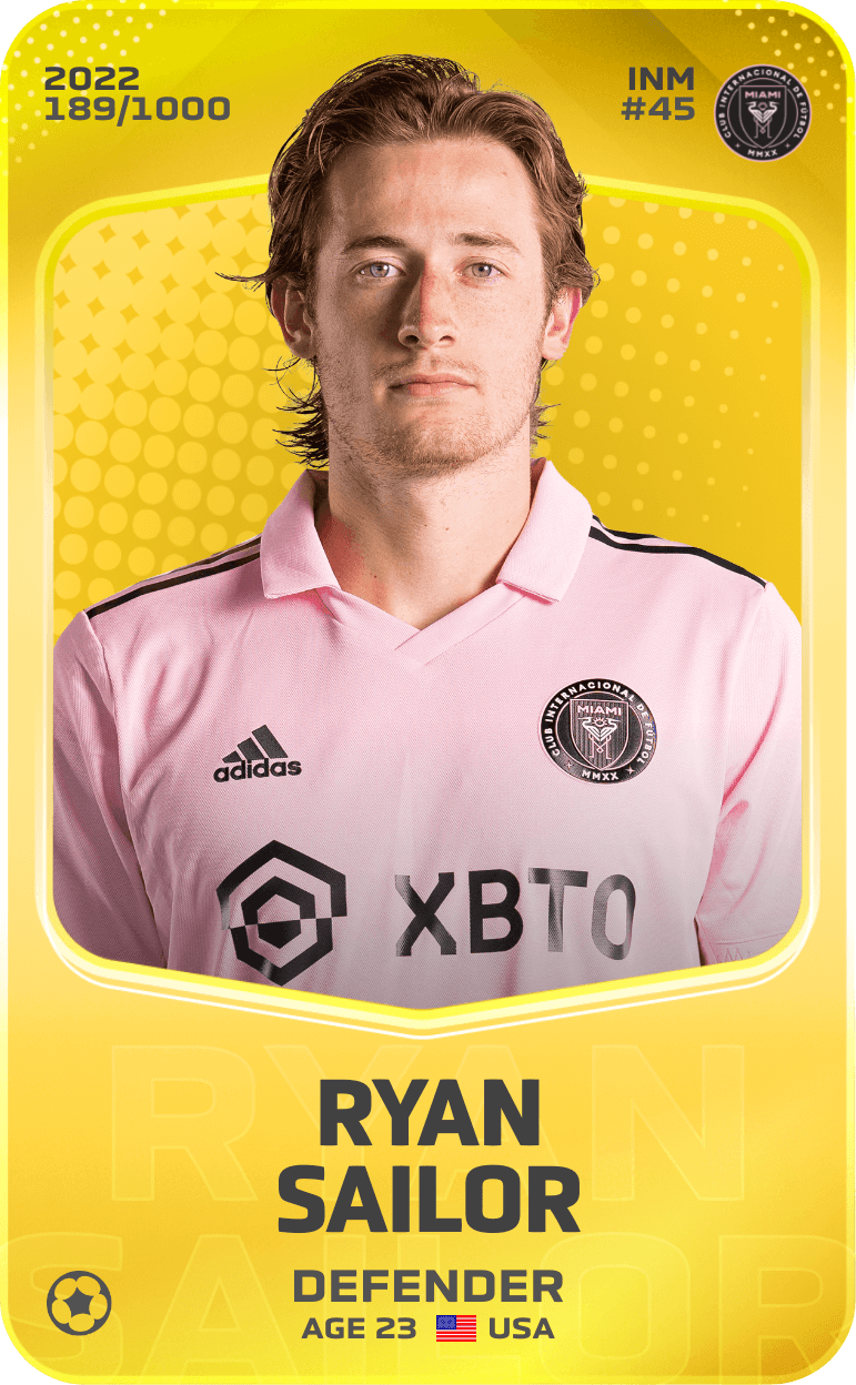 Ryan Sailor 2022-23 • Limited 189/1000