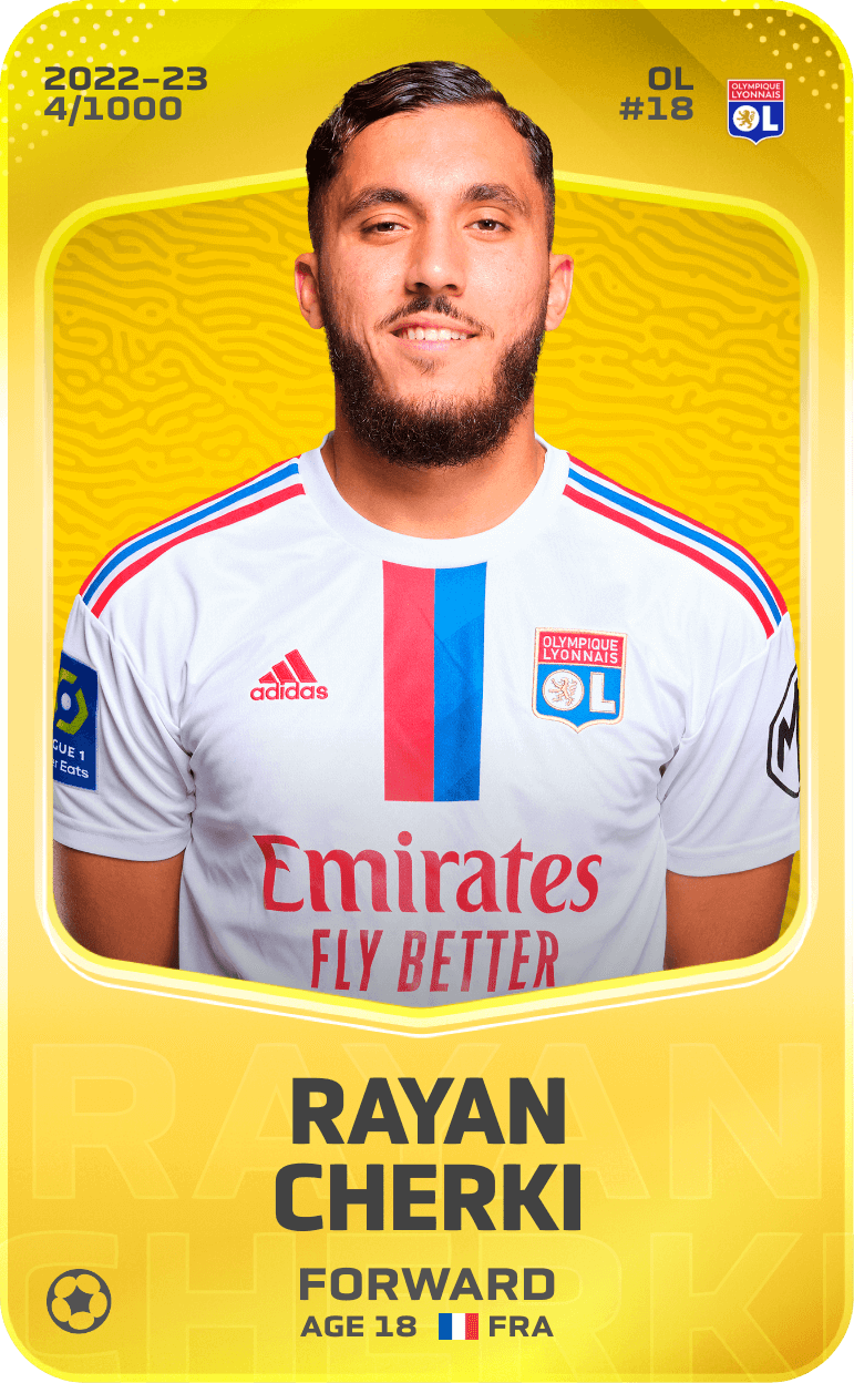 Rayan Cherki 2022-23 • Limited 4/1000