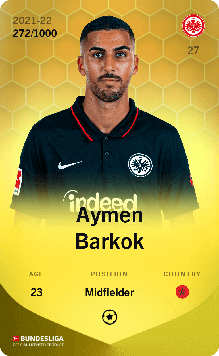Aymen Barkok 2021-22 • Limited 272/1000
