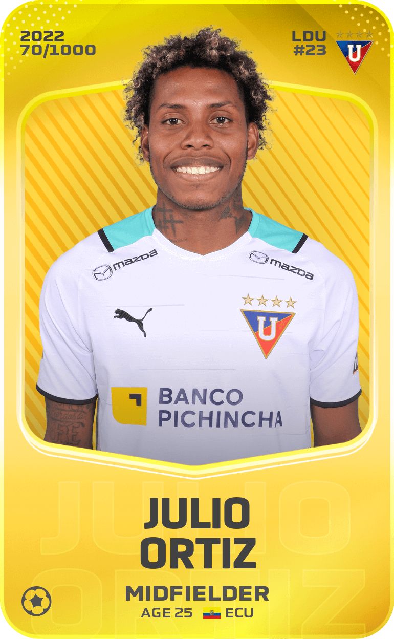 Julio Ortiz 2022-23 • Limited 70/1000