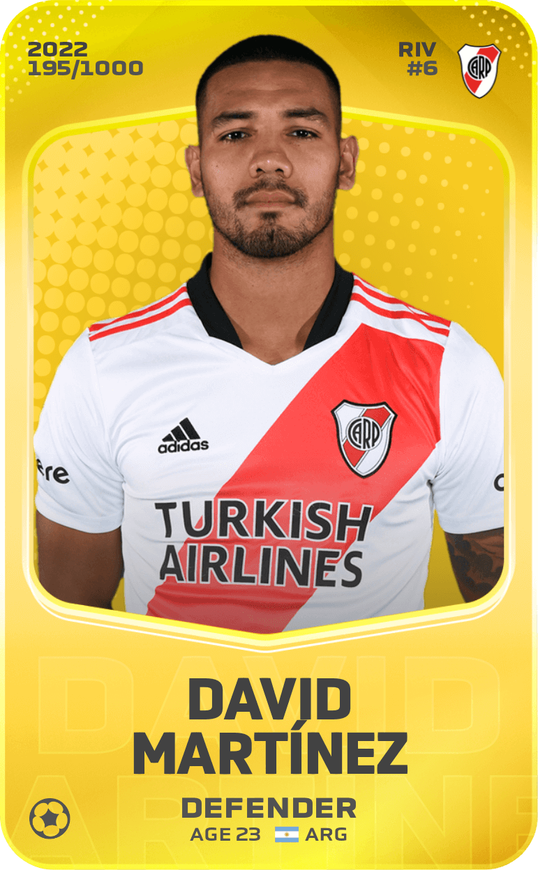David Martínez 2022-23 • Limited 195/1000