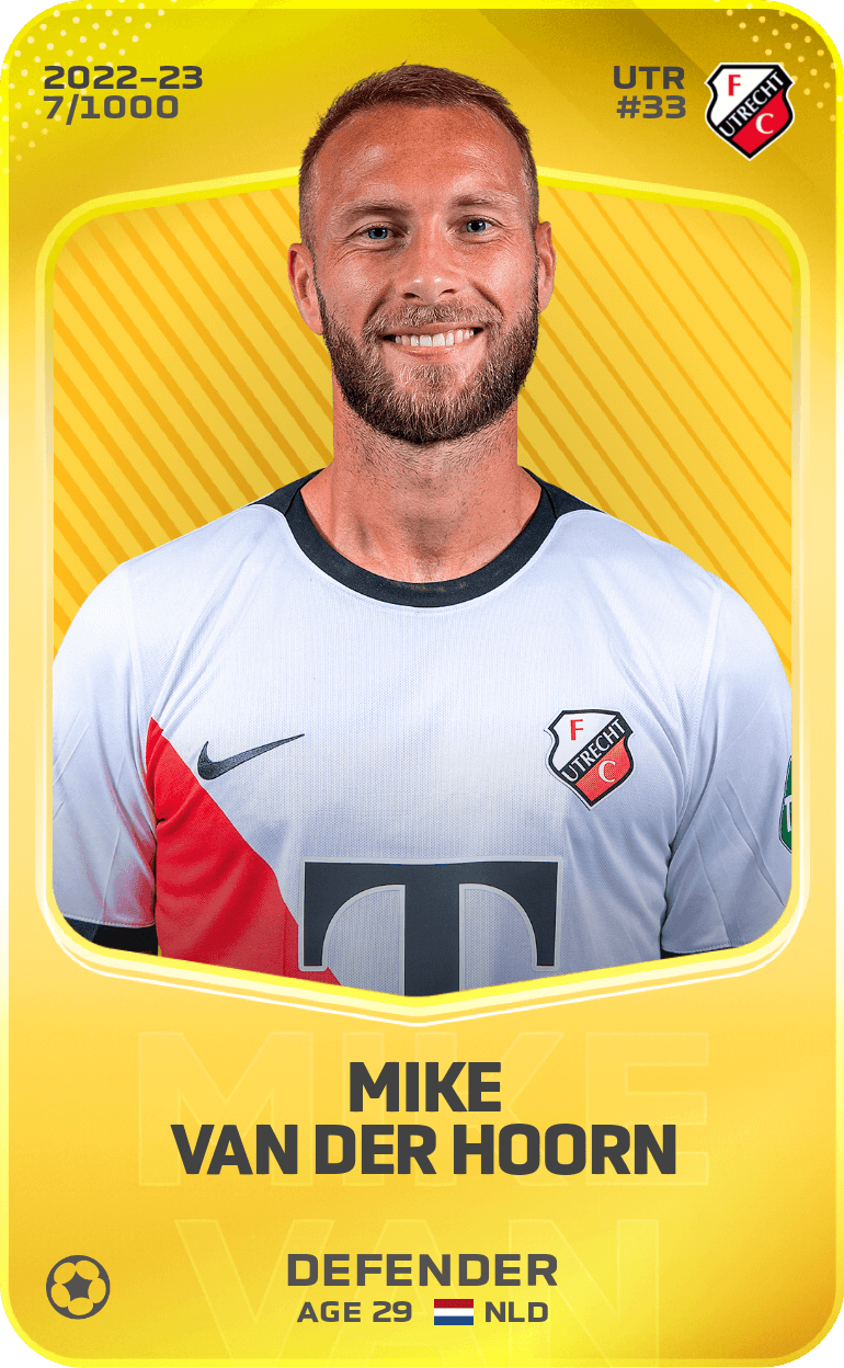 Mike van der Hoorn 2022-23 • Limited 7/1000