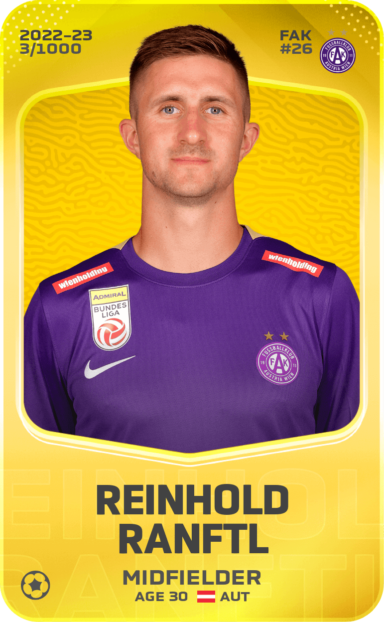 Reinhold Ranftl 2022-23 • Limited 3/1000