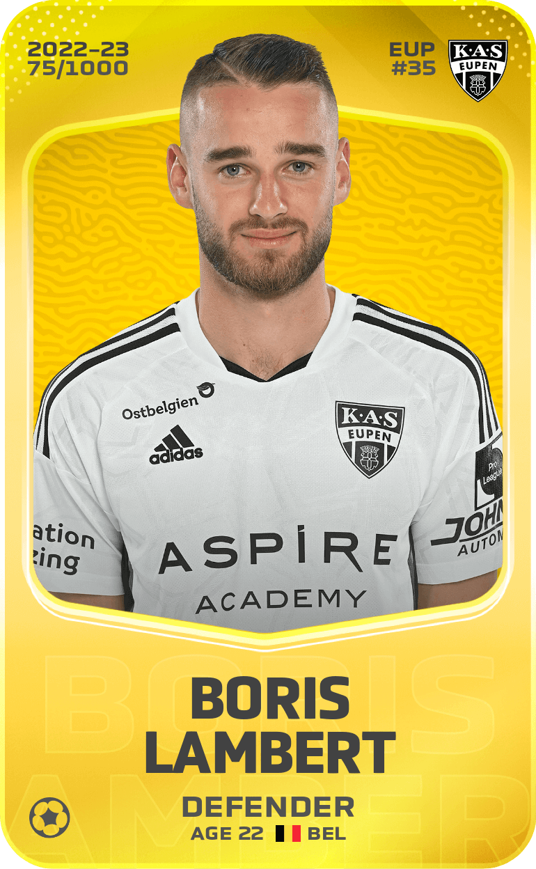Boris Lambert 2022-23 • Limited 75/1000