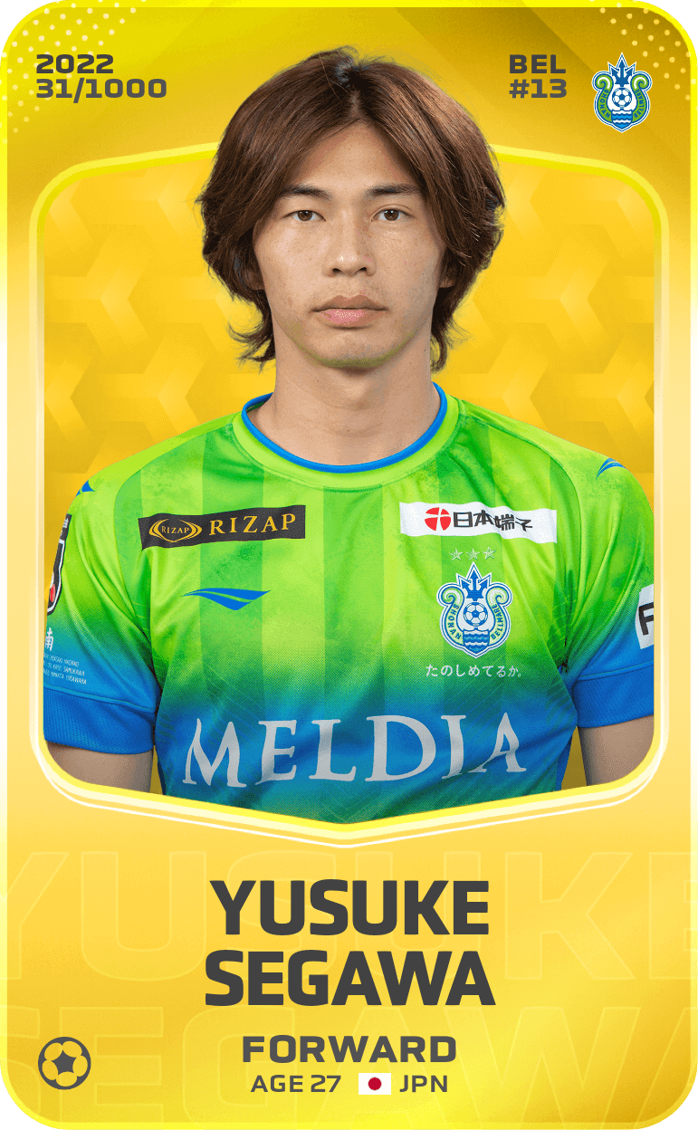 Yusuke Segawa 2022-23 • Limited 31/1000