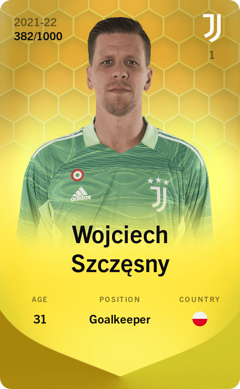 Wojciech Szczęsny 2021-22 • Limited 382/1000
