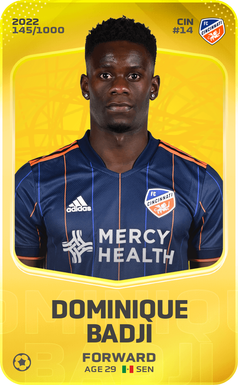 Dominique Badji 2022-23 • Limited 145/1000