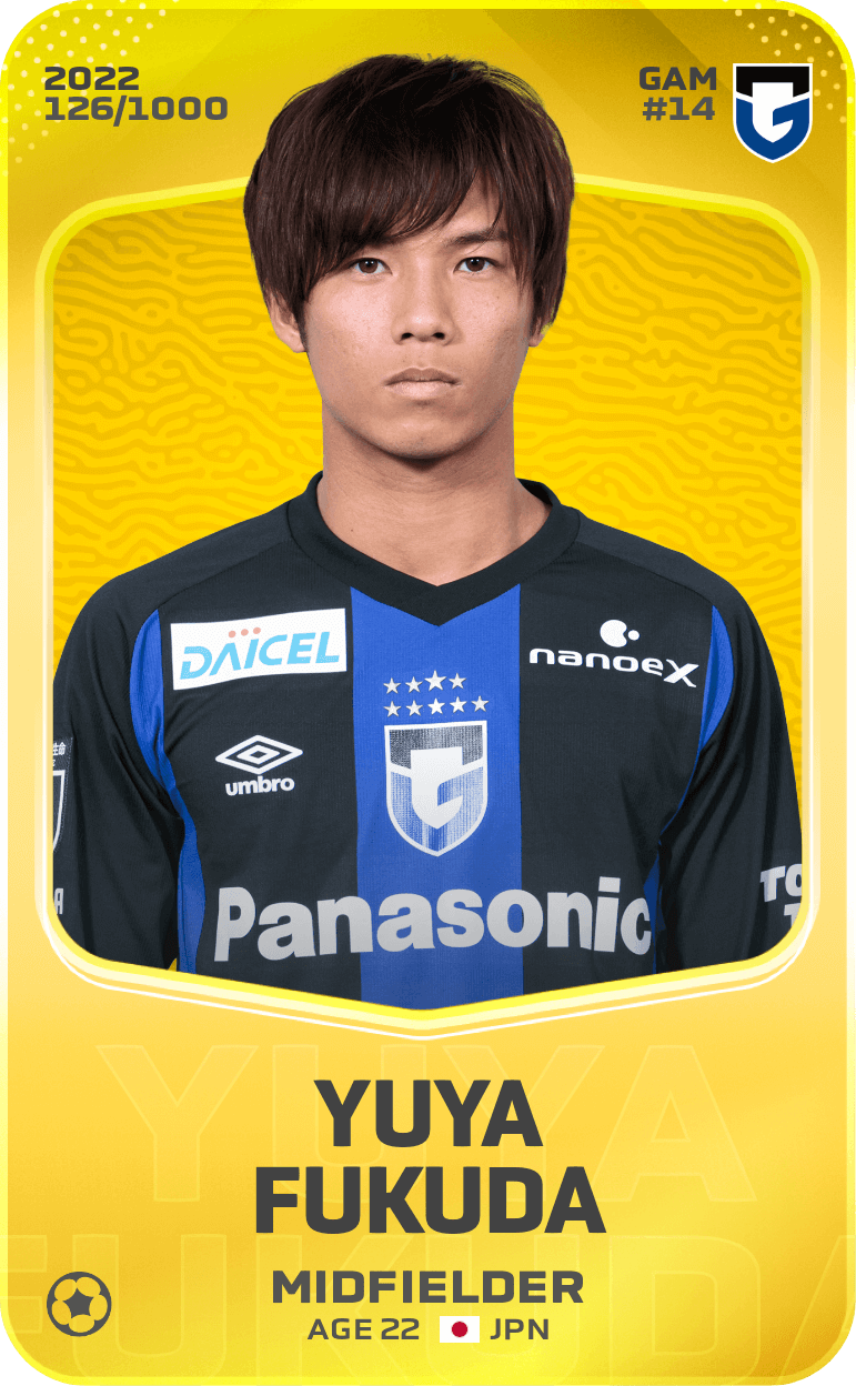 Yuya Fukuda 2022-23 • Limited 126/1000