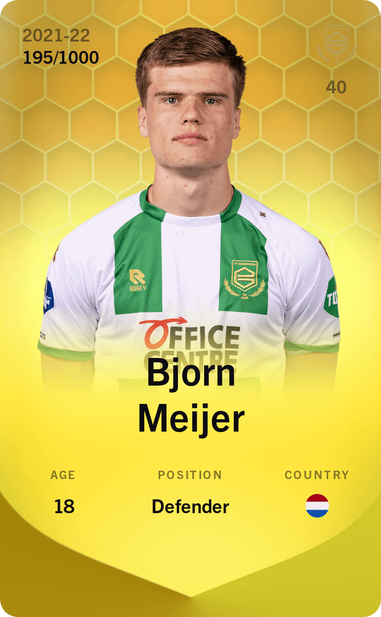 Bjorn Meijer 2021-22 • Limited 195/1000