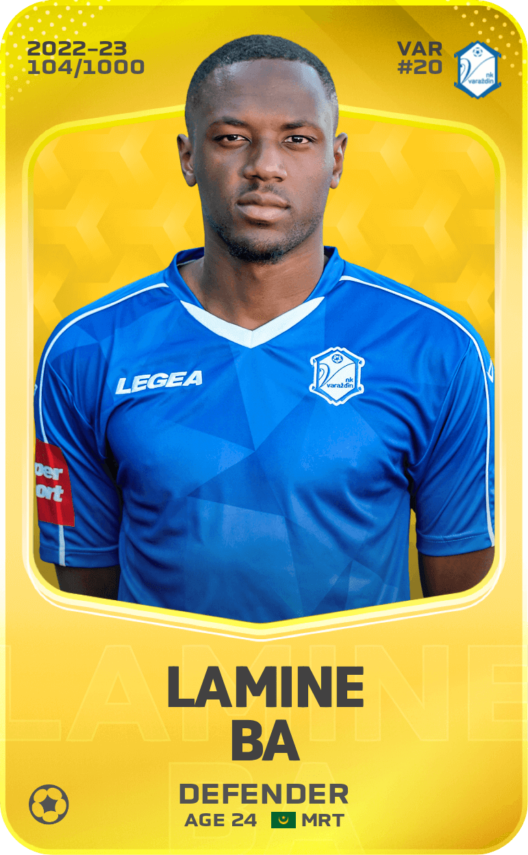 Lamine Ba 2022-23 • Limited 104/1000