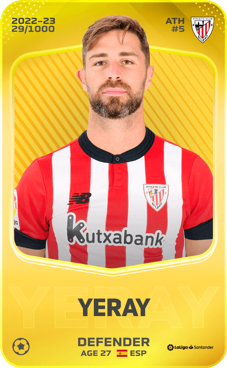 Yeray 2022-23 • Limited 29/1000