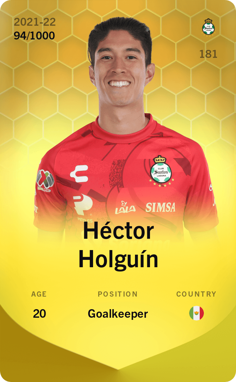 Héctor Holguín 2021-22 • Limited 94/1000