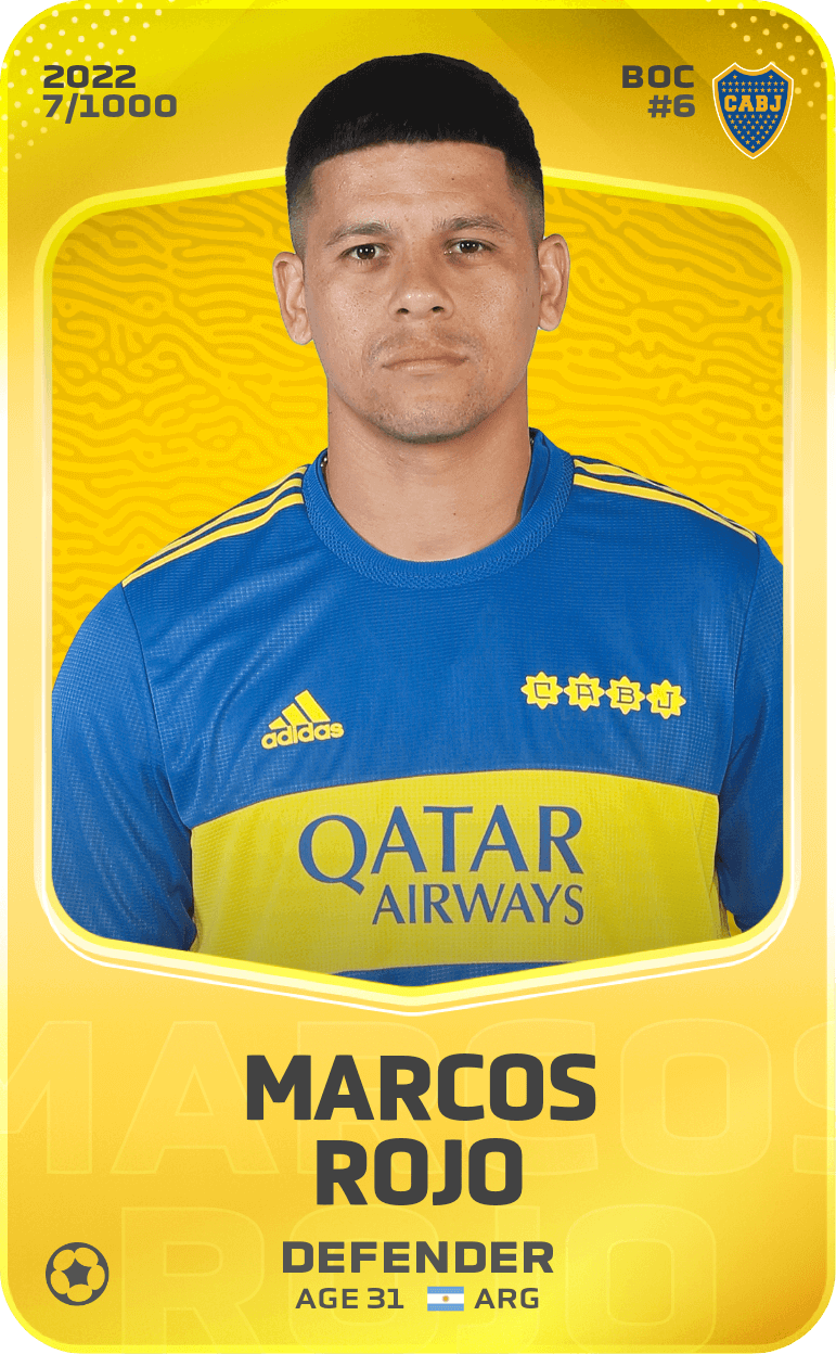 Marcos Rojo 2022-23 • Limited 7/1000