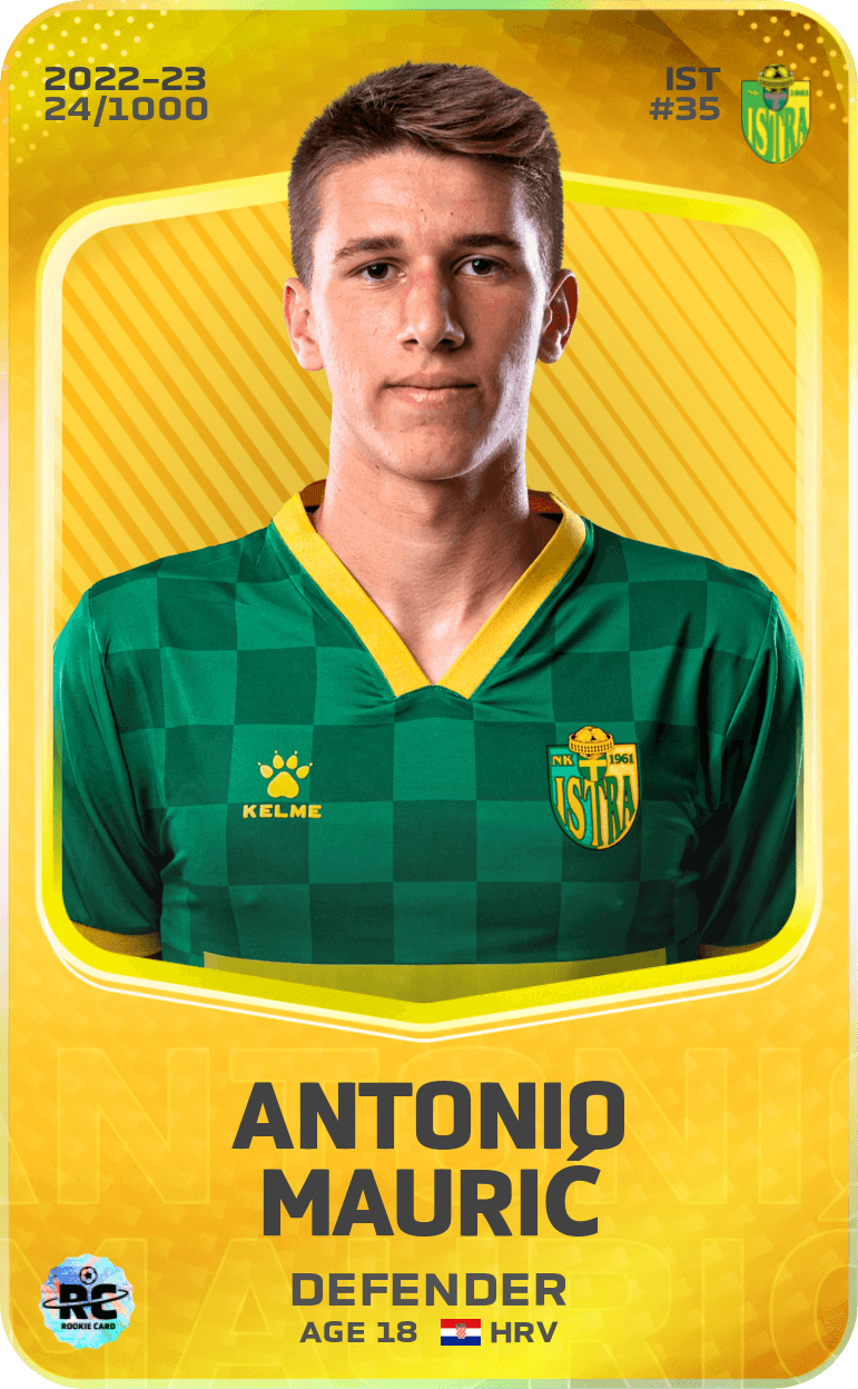 Antonio Maurić 2022-23 • Limited 24/1000